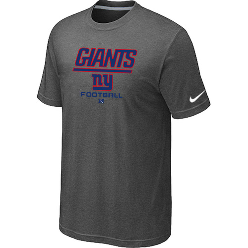 Nike New York Giants Critical Victory NFL T-Shirt - Dark Grey